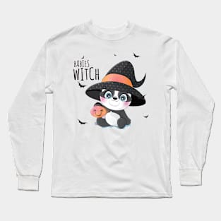 panda halloween Long Sleeve T-Shirt